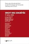 Droit des sociétés 2020