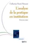 Analyse de la pratique en institution