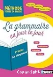 La grammaire au jour le jour CE2-CM1, CM1-CM2, CE2-CM1-CM2