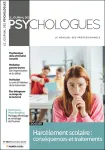 Le journal des psychologues, N°382 - Novembre 2020 - Harcèlement scolaire