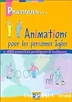 Animations pour les personnes âgées