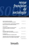 Revue française de sociologie, Vol. 61, n°2 - Avril-Juin 2020
