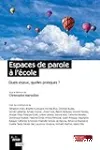 Espaces de parole à l'école