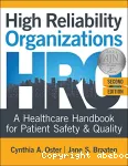 High reliability organizations