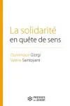 La solidarité en quête de sens