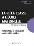 Faire la classe à l'école maternelle