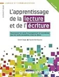 L'apprentissage de la lecture et de l'écriture