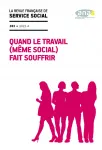La revue française de service social, 283 - 2021-4 - Quand le travail (même social) fait souffrir