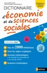 Dictionnaire d'Economie et de Sciences Sociales (SES) - Edition 2022