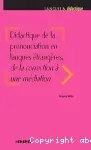 Didactique de la prononciation en langues étrangères