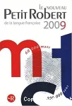 Le nouveau petit Robert de langue française 2009