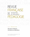 Revue française de pédagogie, N°215 - Avril - Mai - Juin 2022 - Éducations militantes, formations au militantisme