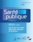 L’approche syndémique appliquée à la santé des minorités sexuelles et de genre