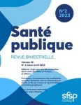 Santé publique, Vol. 35, n° 2 - mars-avril 2023