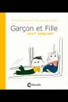 Garçon et fille font semblant