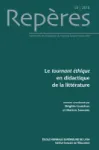 Repères : recherches en didactique du français langue maternelle, N°58 - 2018 - Le tournant éthique en didactique de la littérature