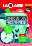 La classe hors-série, HS 2023 - Rentrée 2023 - Emplois du temps, programmations