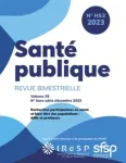 Analyse et évolution des dispositifs participatifs à Santé publique France autour des investigations locales en santé environnement