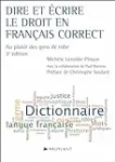 Dire et écrire le droit en français correct