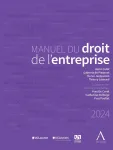 Manuel du droit de l'entreprise 2024