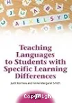 Teaching languages to students with specific learning differences
