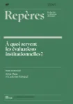 Repères : recherches en didactique du français, N°69 - 2024 - À quoi servent les évaluations institutionnelles ?