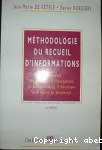 Méthodologie du recueil d'informations