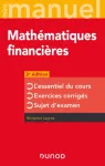 Mini manuel - Mathématiques financières