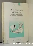 A la recherche du mot clé