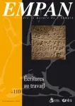 Empan, N°110 - Septembre 2018 - Écritures au travail