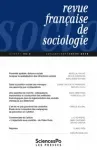 Revue française de sociologie, Vol. 60, n°3 - Juillet-Septembre 2019