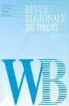 Revue Régionale De Droit